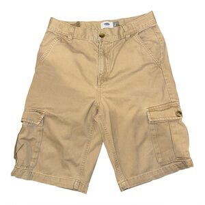 Boys Old Navy Tan Cargo Shorts Size Regular 14